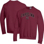 Champion Men's Champion  Garnet South Carolina Gamecocks Arch Over Logo Pullover Sweatshirt