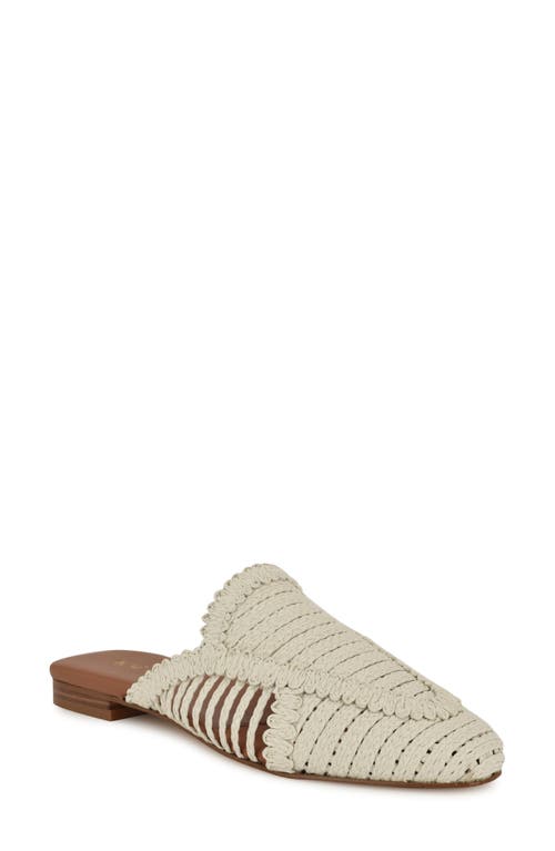 Nine West Campton Mule In Ivory