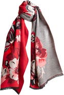 SAACHI Floral Reversible Scarf