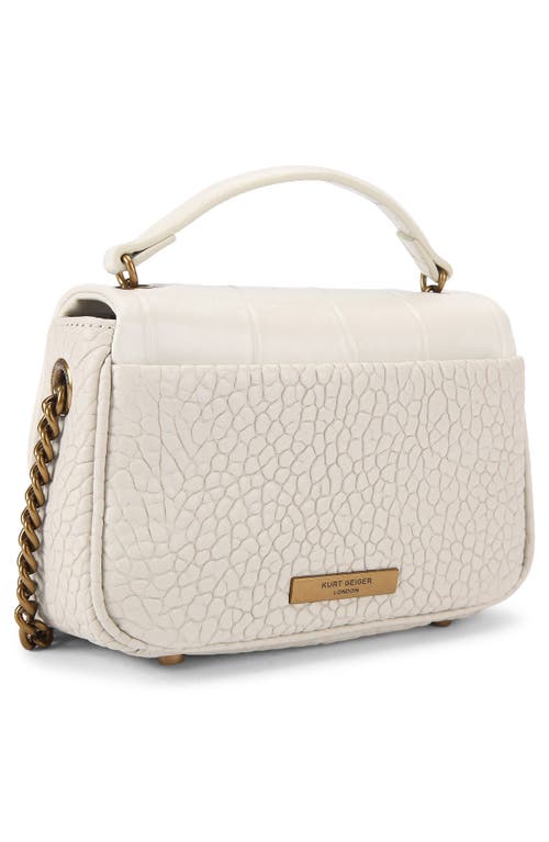 Kurt Geiger London Mini Mansion Convertible Crossbody Bag In Brown