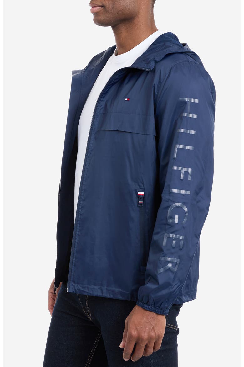 Hooded Windbreaker, Alternate, color, NAVY
