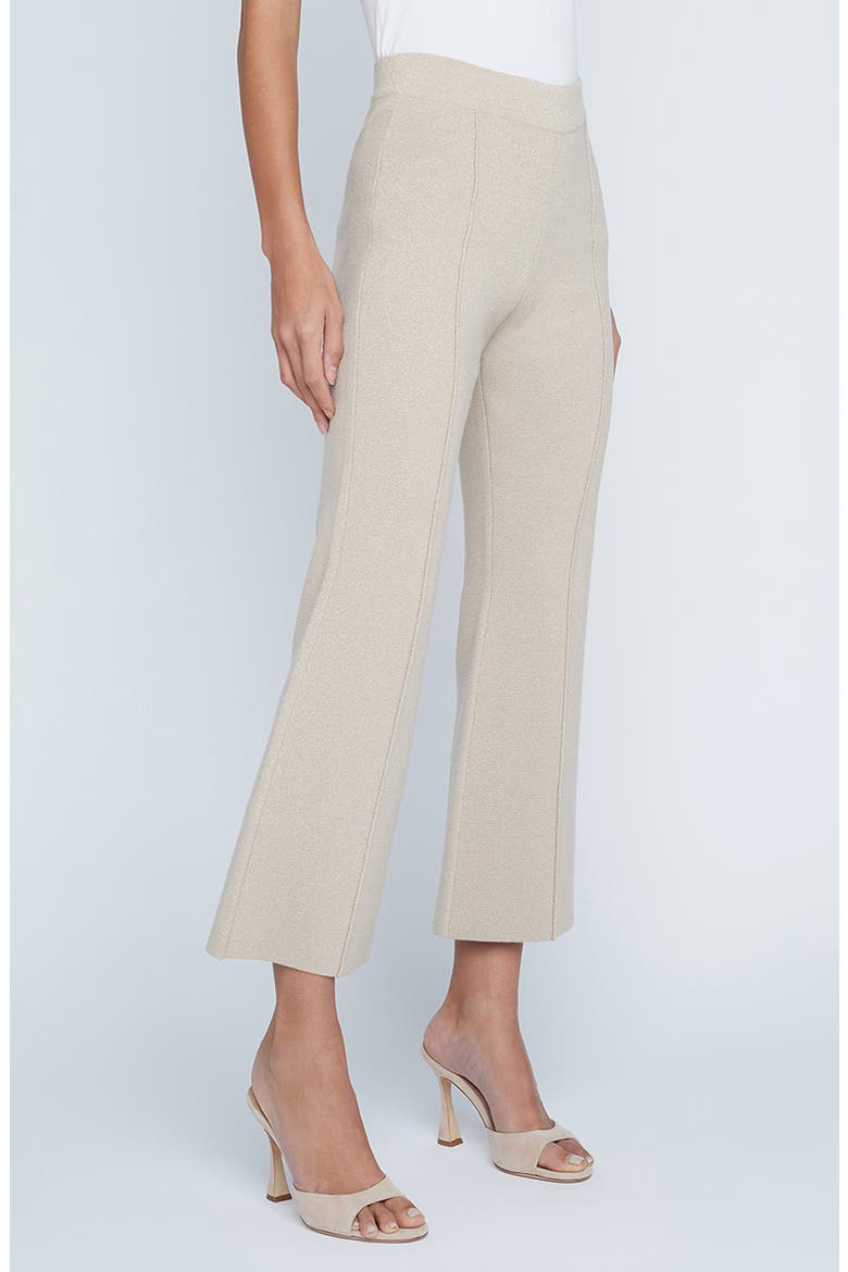 Ren Flare Leg Pants, Alternate, color, PALE KHAKI