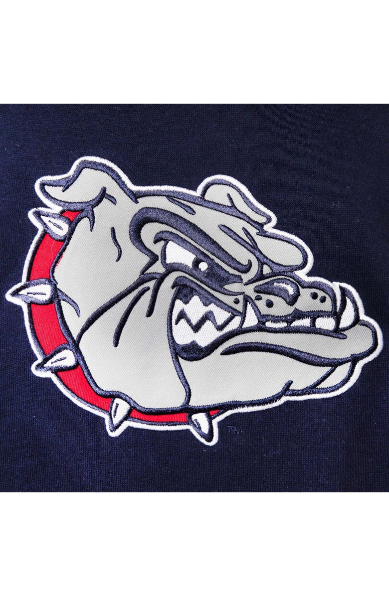 STADIUM ATHLETIC Women's Navy Gonzaga Bulldogs Team Big Logo Pullover Hoodie, Alternate, color, Navy