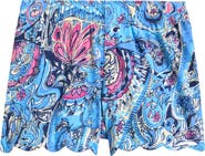 Lilly Pulitzer® Kids' Mini Leva Scalloped Shorts