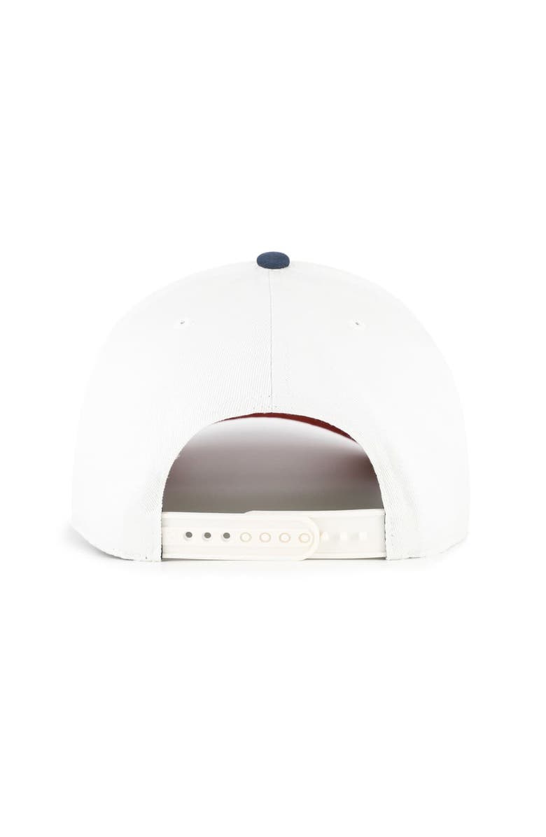 '47 Men's '47 White/Navy Dallas Cowboys Contemporary Two-Tone Hitch Adjustable Hat, Alternate, color, White