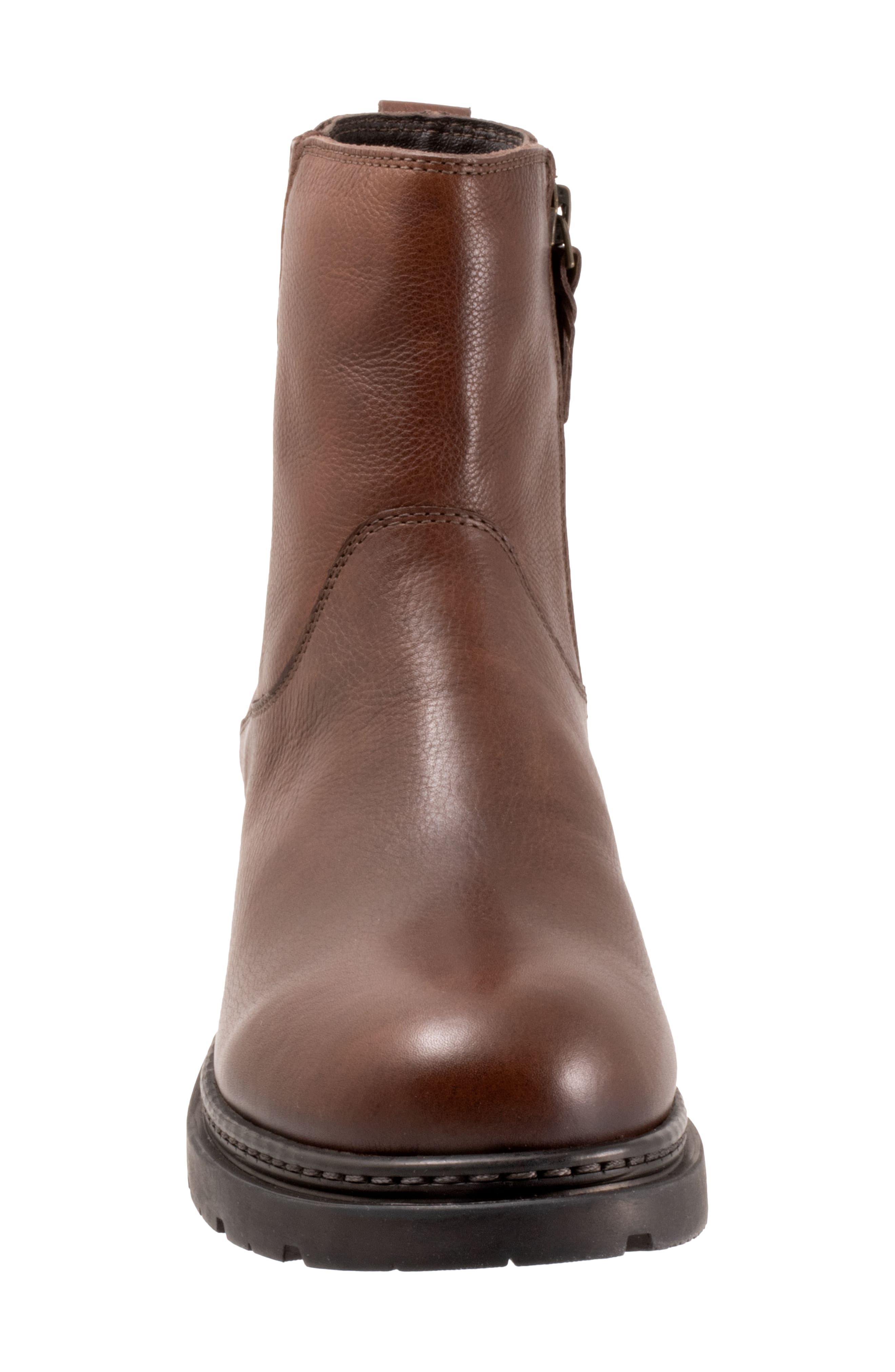 SoftWalk<sup>®</sup> Novato Bootie, Alternate, color, Dark Brown