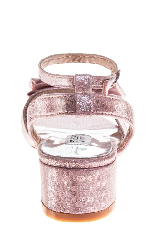Badgley Mischka Collection Kids' Ankle Strap Sandal In Multi