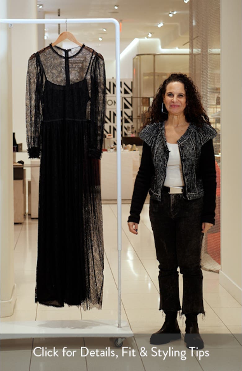 Josephine Lace Maxi Dress, sales video thumbnail