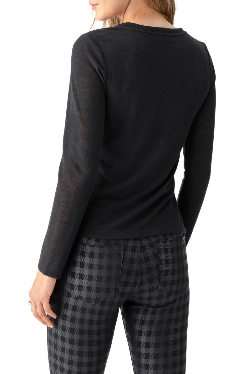 Sanctuary Something About Her Slub Crewneck Top, Alternate, color, 