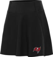 ANTIGUA Women's Antigua Black Tampa Bay Buccaneers Chip Skort