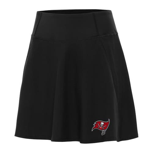 Antigua Black Tampa Bay Buccaneers Chip Skort