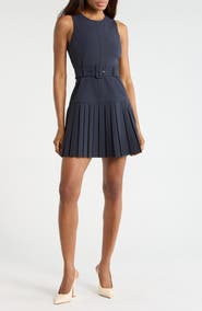 Cinq à Sept Charolette Sleeveless Belted Minidress
