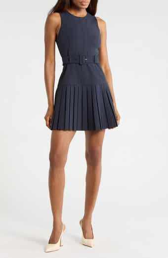 Cinq à Sept Charolette Sleeveless Belted Minidress