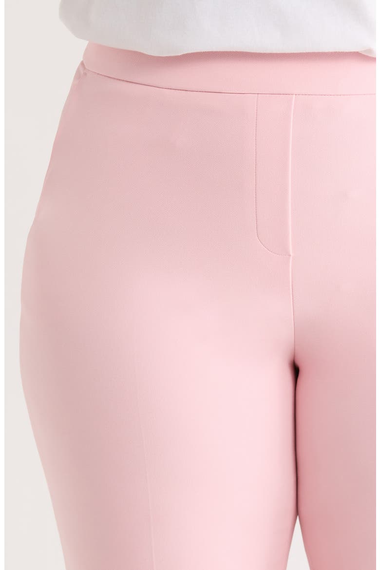 Grace High Waist Pull-On Pants, Alternate, color, ROSE WATER