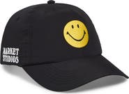MARKET SMILEY® Patch Snapback Baseball Cap