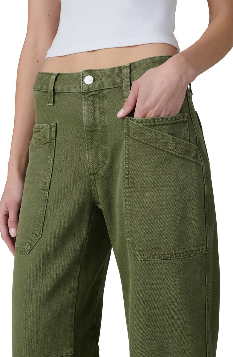 Joe's Jeans The Double Pocket Barrel Leg Jeans, Alternate, color, Winter Moss