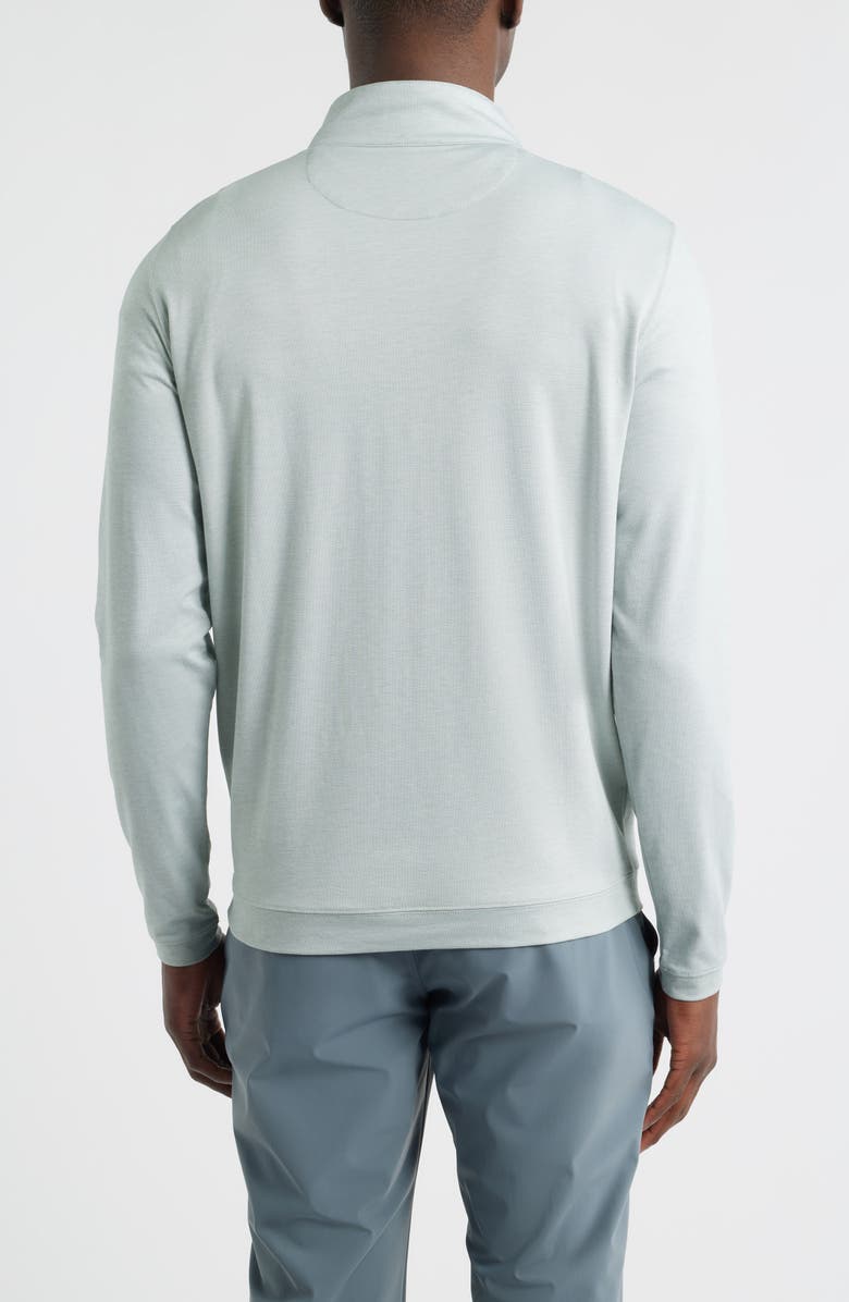 Peter Millar Crown Crafted Albatross Quarter Zip, Alternate, color, Light Willow