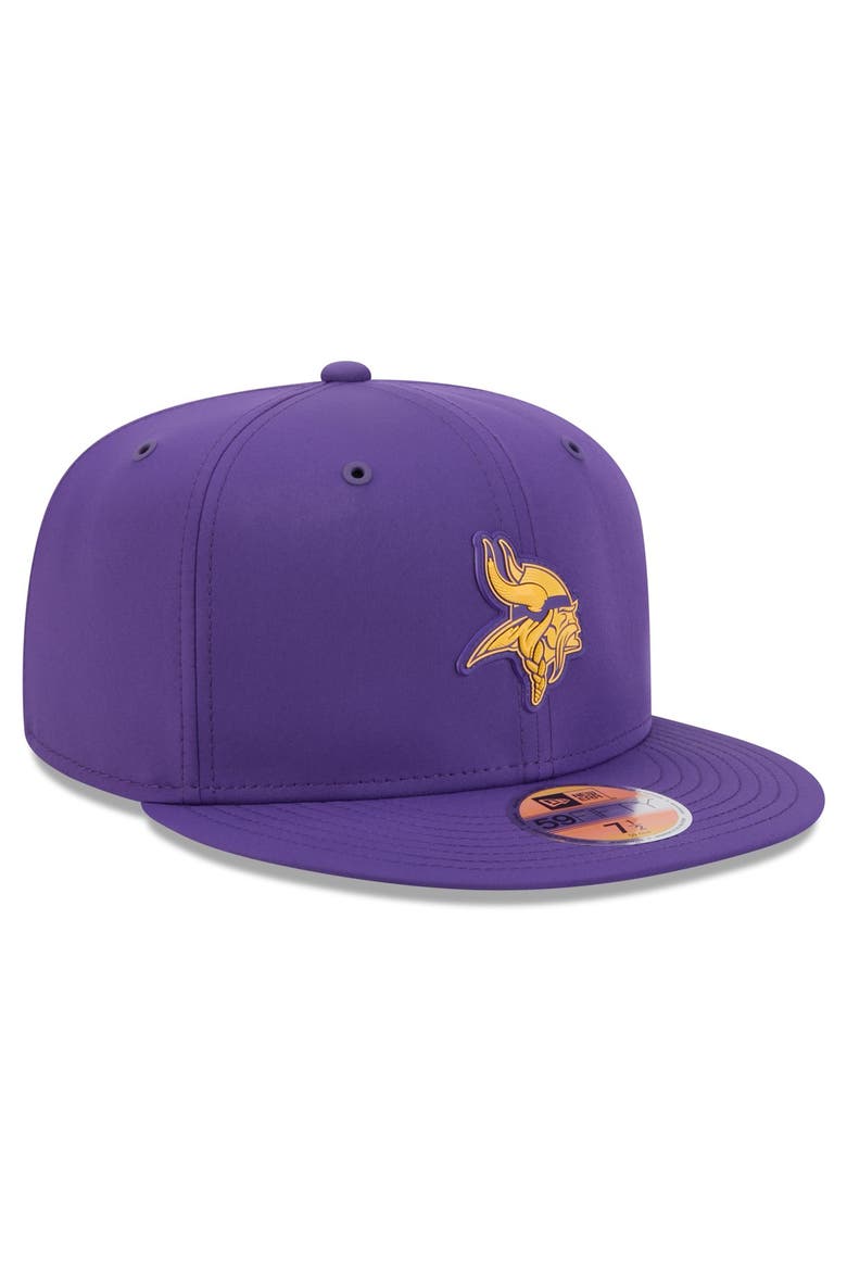 Men's New Era Purple Minnesota Vikings 2026 Sideline 59FIFTY Fitted Hat, Alternate, color, Purple
