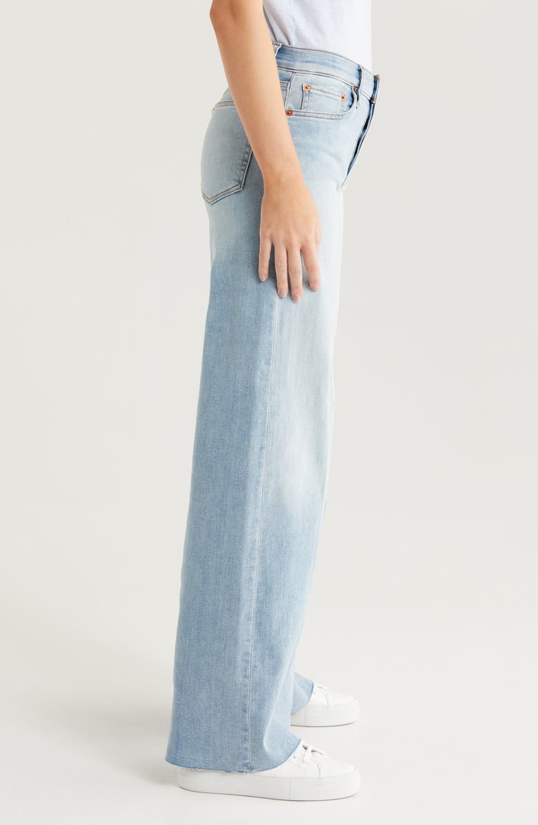 Re/Done Palazzo Jeans, Alternate, color, Cielito