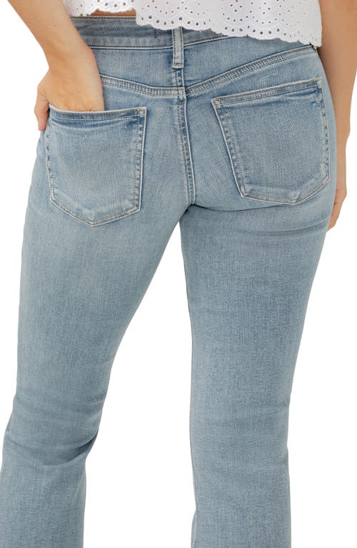 Shop Silver Jeans Co. Britt Curvy Low Rise Slim Bootcut Jeans In Indigo