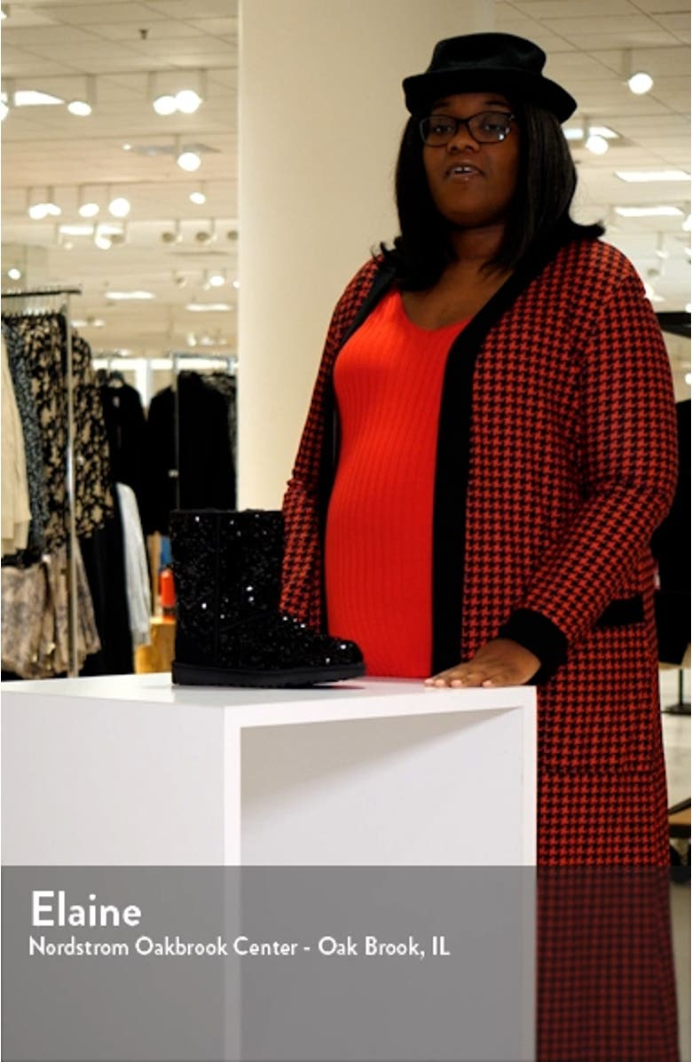 Classic Sequin Short Boot, sales video thumbnail