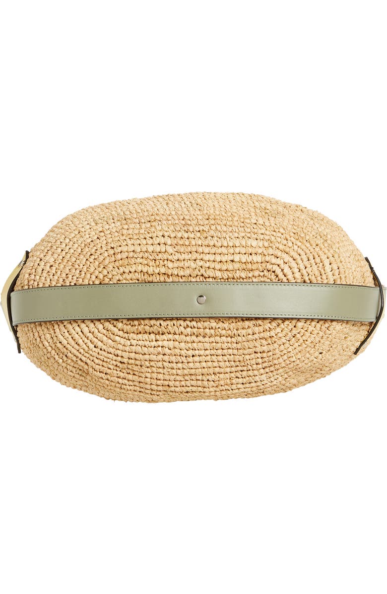 Isabel Marant Bayia Raffia Bucket Bag, Alternate, color,