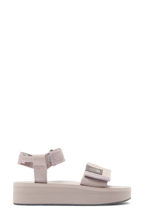 The North Face Skeena Platform Sport Sandal In Moonstone Grey/smoked Pearl