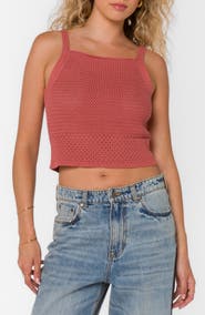 VELVET HEART Albany Open Stitch Tank