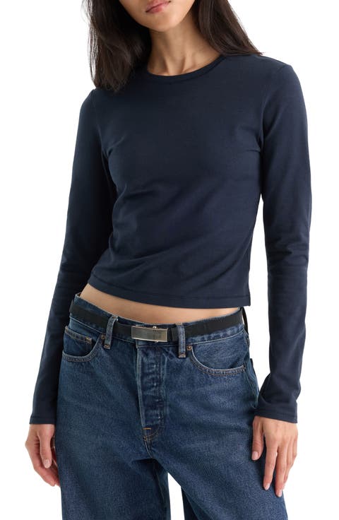 The Long Sleeve Baby Tee