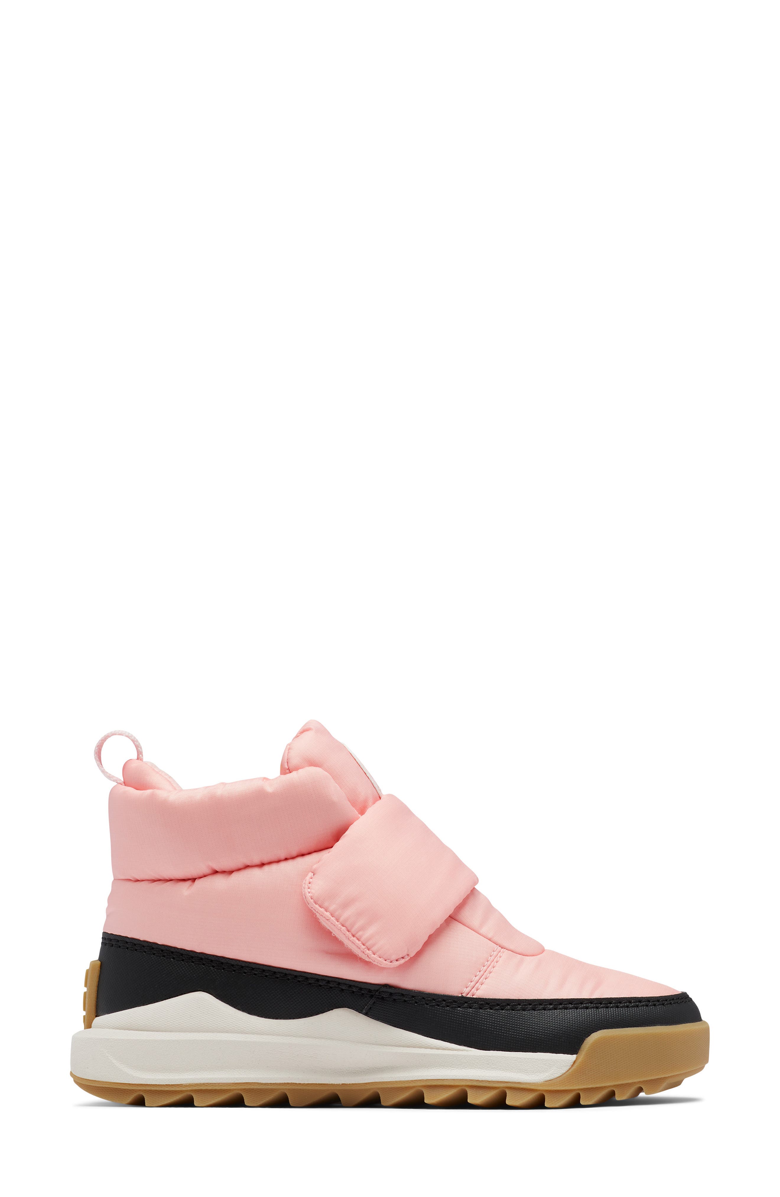 Ona RMX Waterproof Puffy Strap Bootie, Alternate, color, VINTAGE PINK/ GUM 17