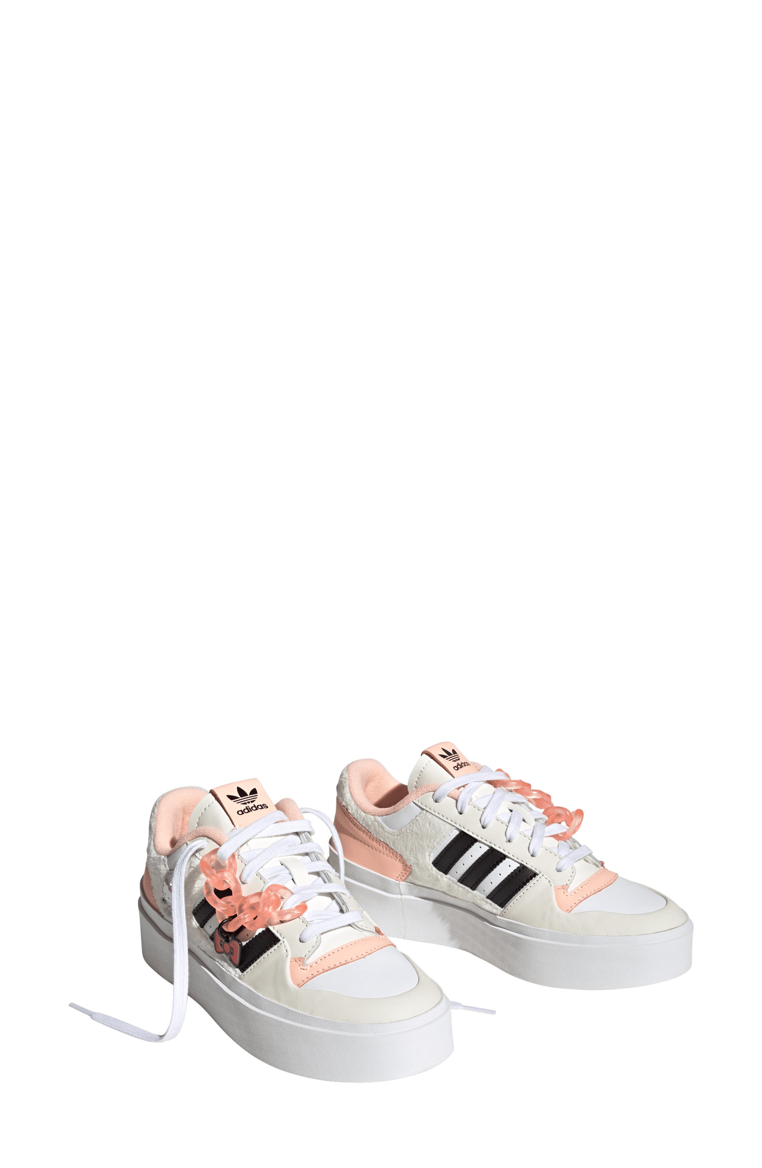 adidas x Hello Kitty Forum Bonega Platform Sneaker, Main, color, 