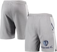 CONCEPTS SPORT Men's Concepts Sport Gray Sporting Kansas City Stature Shorts