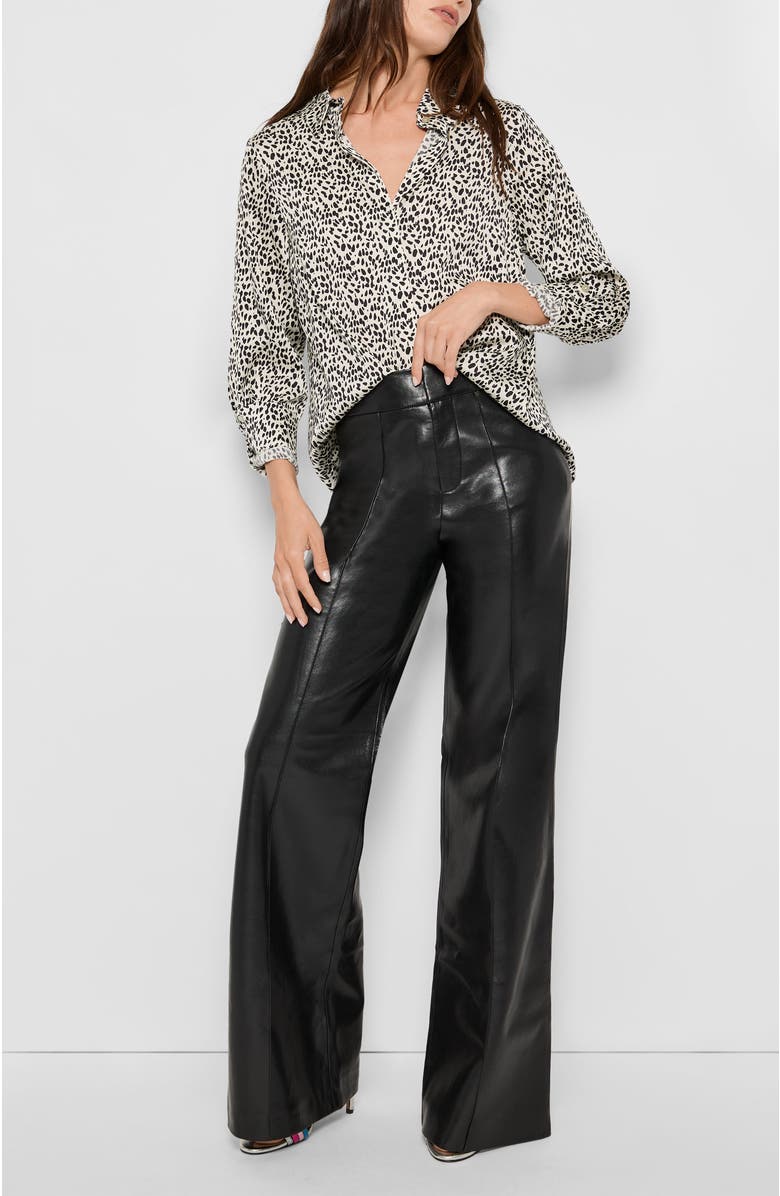 AS by DF Marais Blouse, Alternate, color, Polka Leopard Print