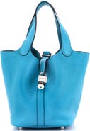 Pre-Owned Hermes Picotin Lock Bag Clemence PM