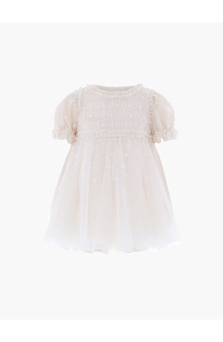 Needle & Thread Giselle Baby Dress, Alternate, color, Cream