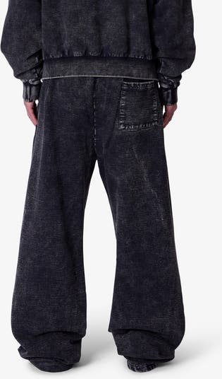 Faded Relaxed Fit Cotton Sweatpants
