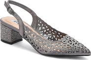 LADY COUTURE Donn Embellished Slingback Pump