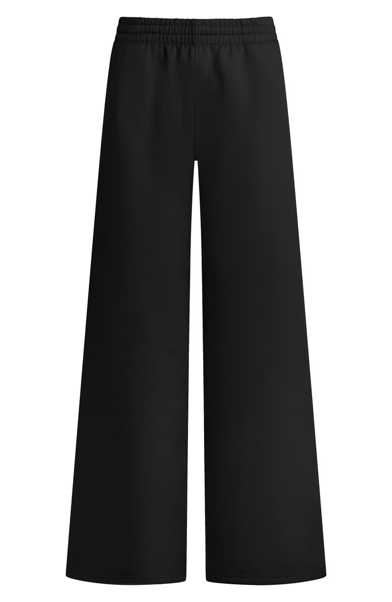 Favorite Daughter The Collegiate Flare Sweatpants, Alternate, color, Black