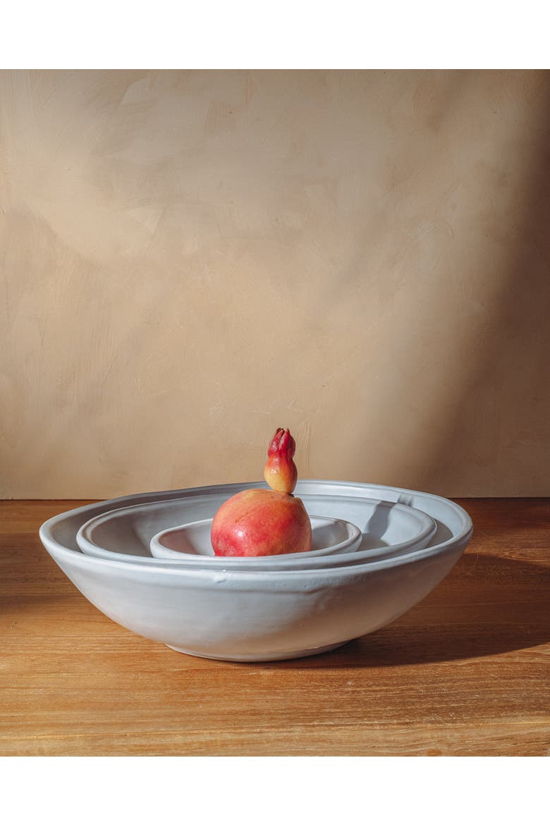 Cloud Oval Serving Bowl, Alternate, color, Grey
