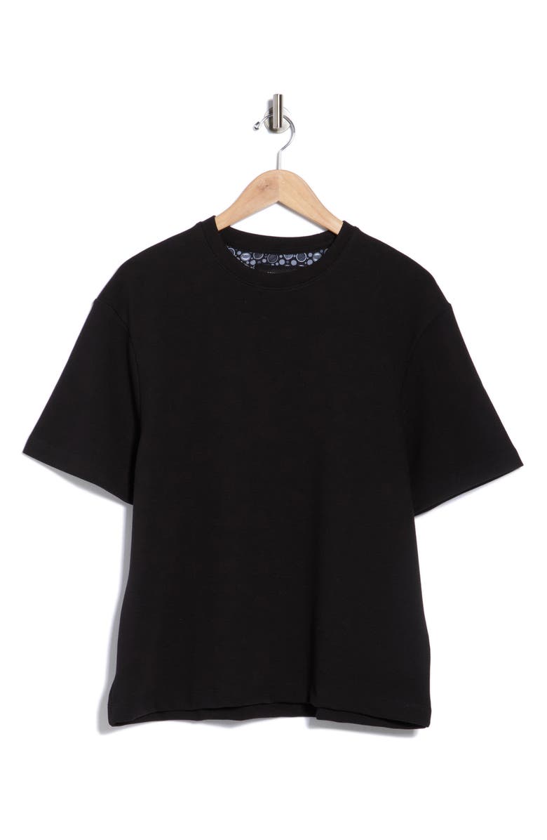 DENIM AND FLOWER Relaxed Fit T-Shirt, Alternate, color, Black