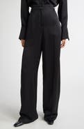 TOTEME Fluid Wide Leg Wool Blend Trousers