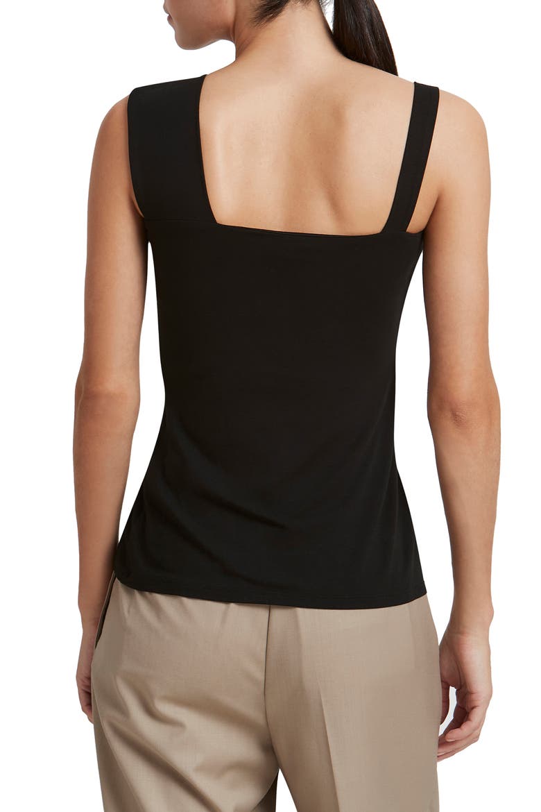 Moma Asymmetric Tank, Alternate, color, BLACK
