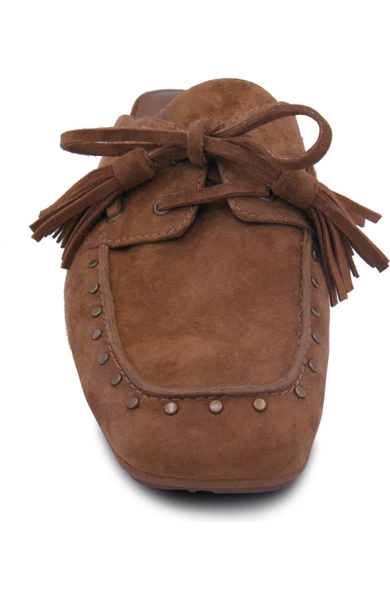 Ash Bavaria Studded Lace-Up Mule, Alternate, color, Chestnut
