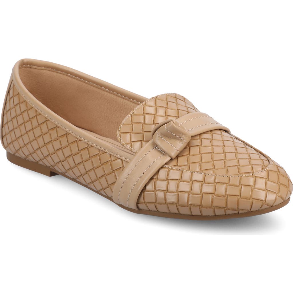Journee Collection Marci Knotted Strap Loafer