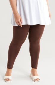 24seven Comfort Apparel Comfortable Ankle Leggings