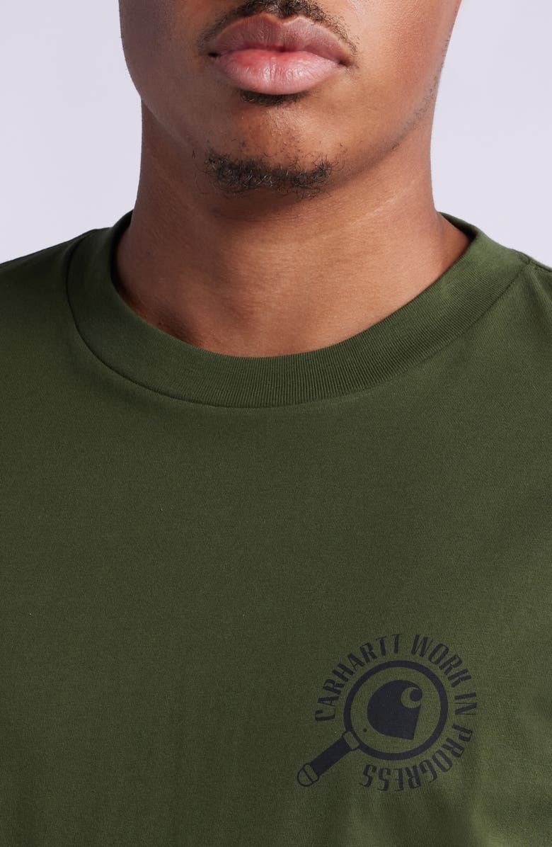 Carhartt Work In Progress Inspector Graphic Organic Cotton Graphic T-Shirt, Alternate, color,
