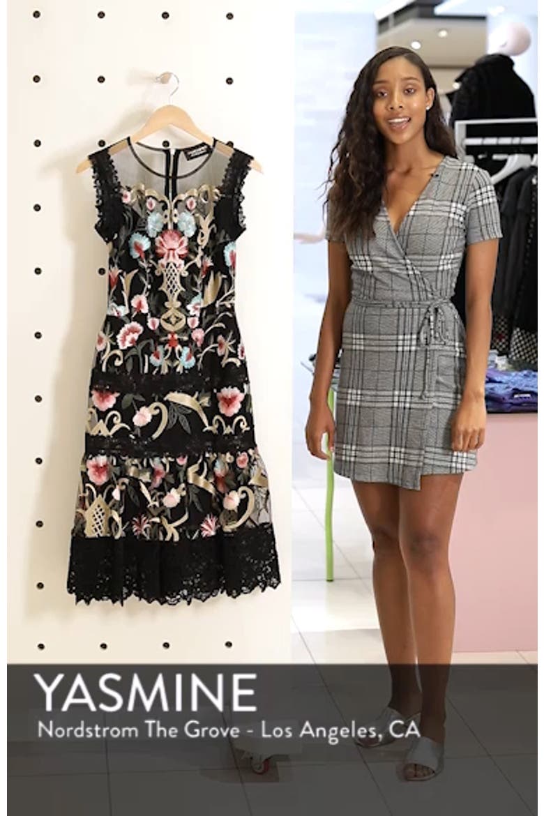 Bronx & Banco Agata Embroidered Fit and Flare Dress video