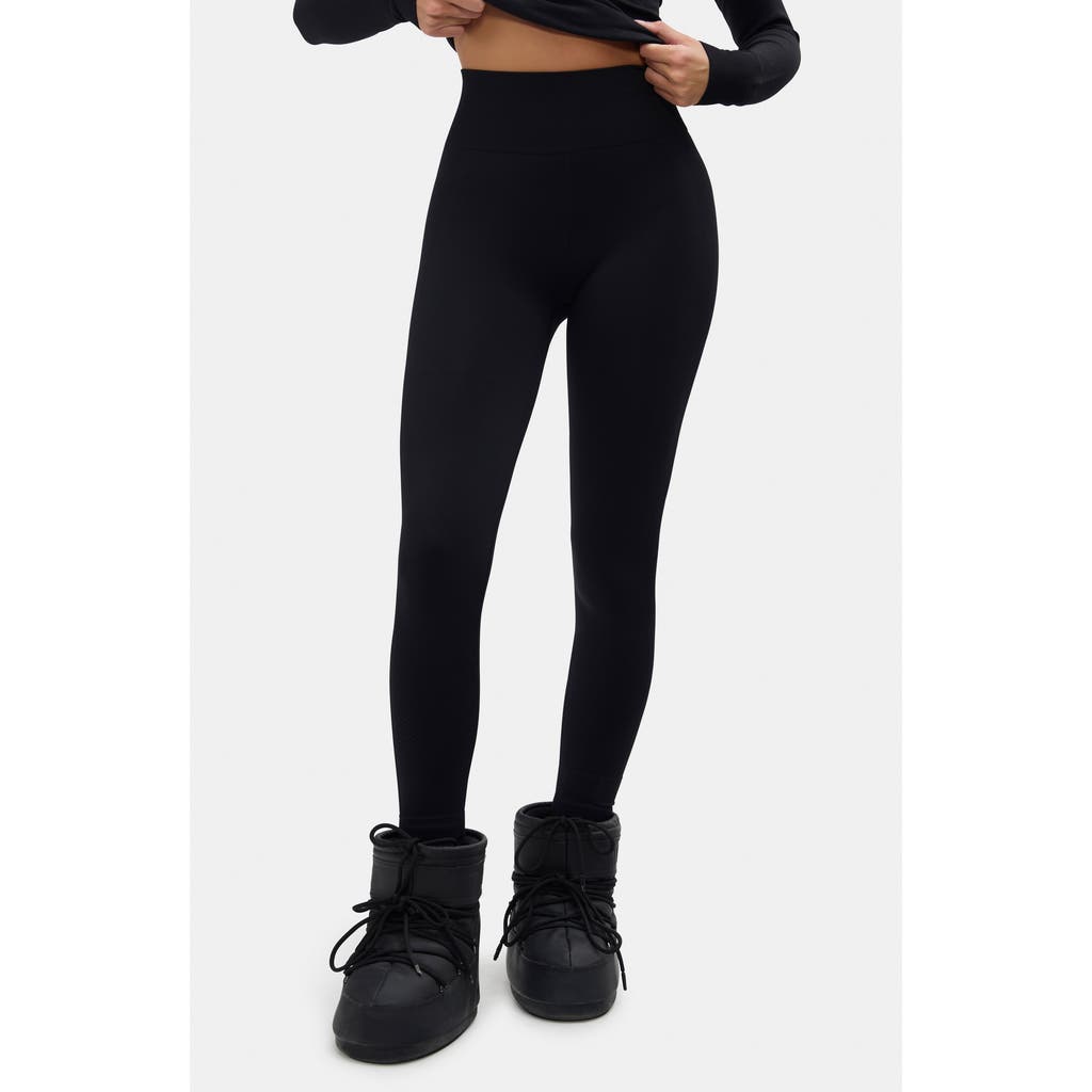 Halfdays Sophia Base Layer Leggings In Black