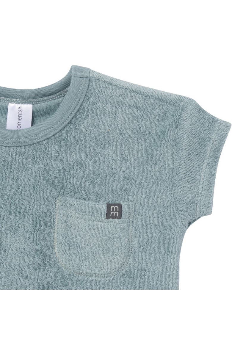 Shirt & Short Set, Alternate, color, Teal