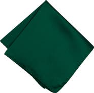 Brooklyn Brigade Men's Solid Satin Pocket Square